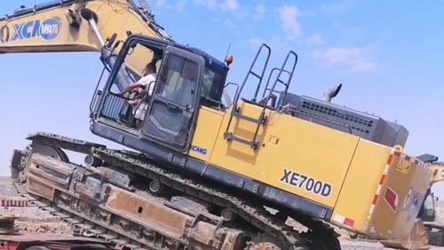 国产徐工挖掘机视频,国产力量，驰骋全球的钢铁巨兽